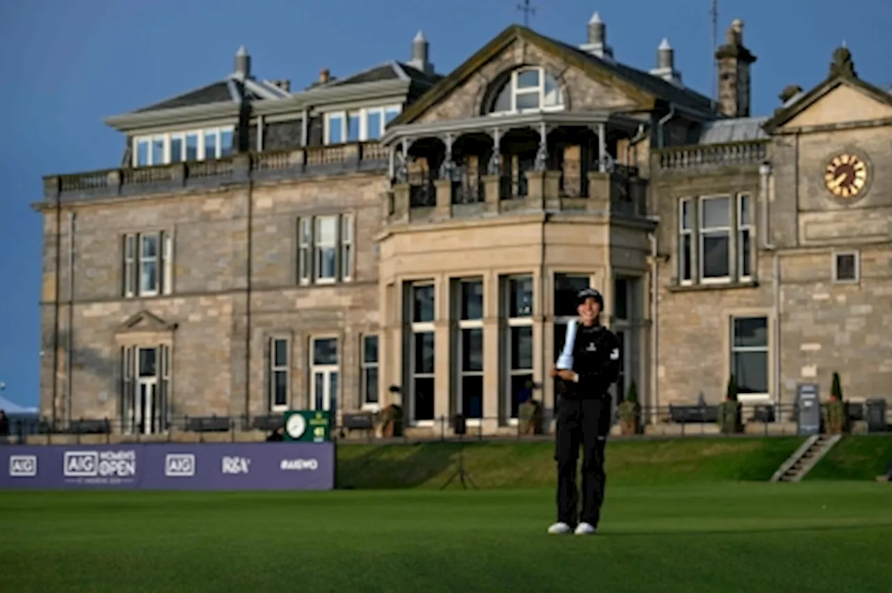 Olympic champion Ko ends eight-year major drought with Women's British Open win