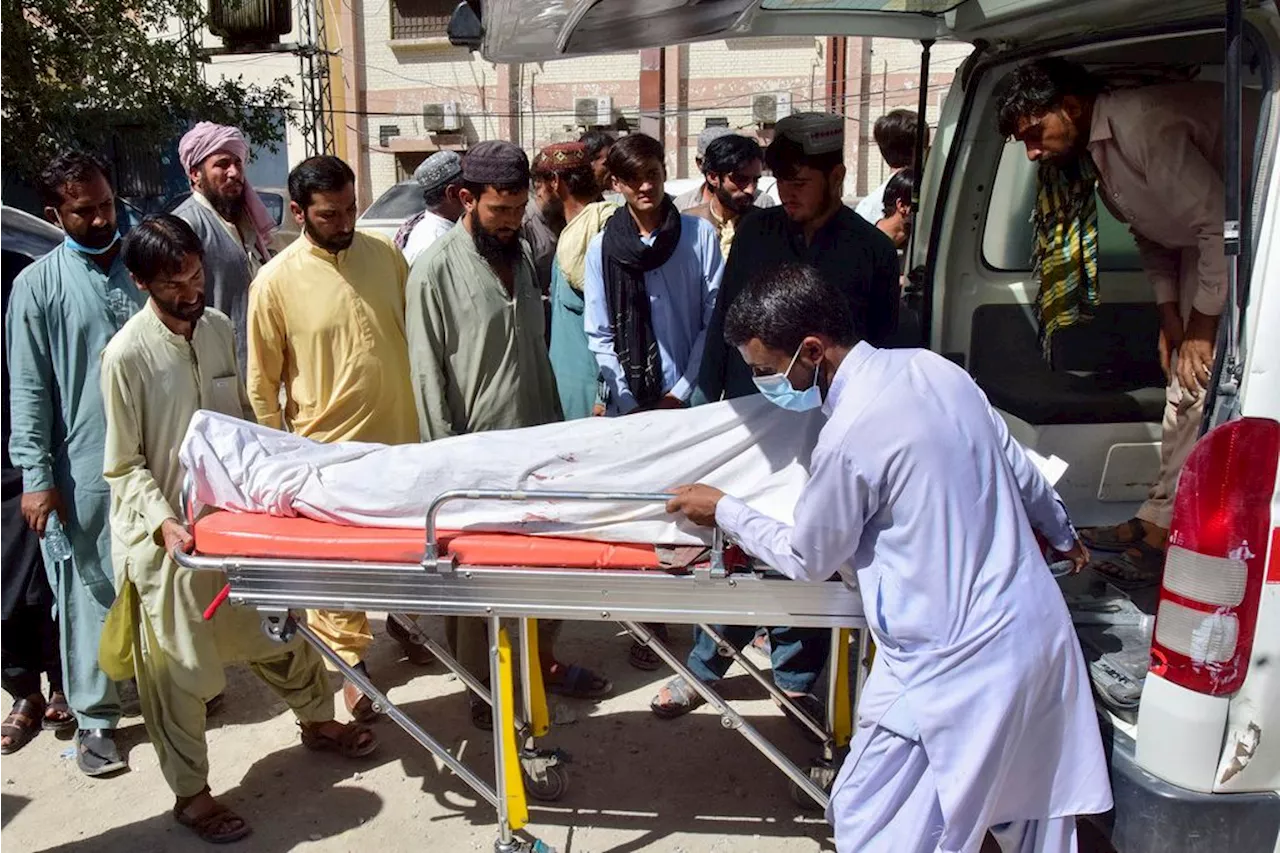 Gunmen kill dozens in multiple attacks in one of the deadliest days in a Pakistani province