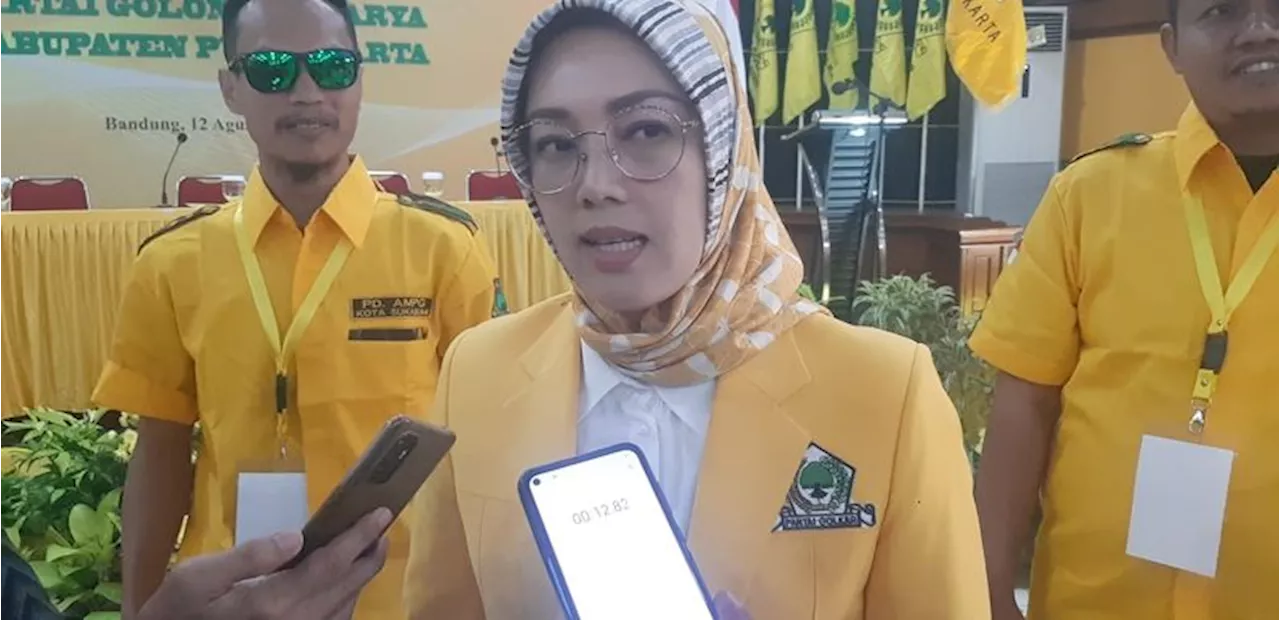 Golkar Purwakarta Antar Anne Ratna ke KPU Purwakarta pada 28 Agustus