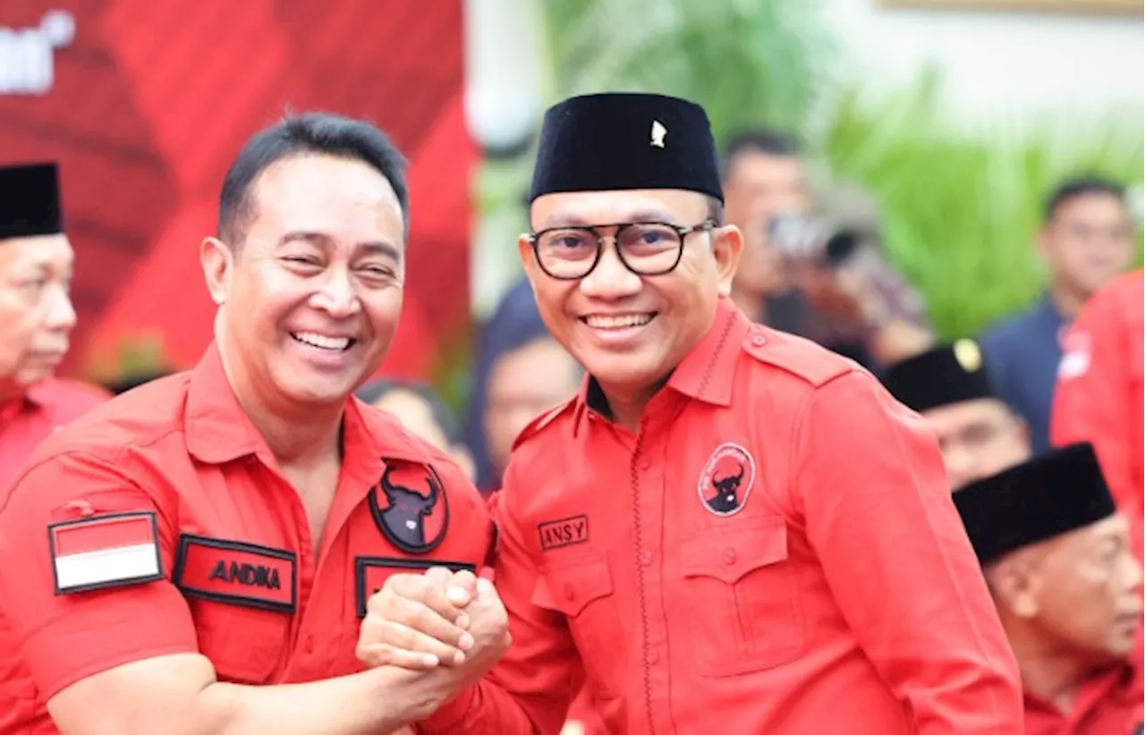 PDIP Resmi Usung Andika Perkasa-Hendrar Prihadi di Jawa Tengah