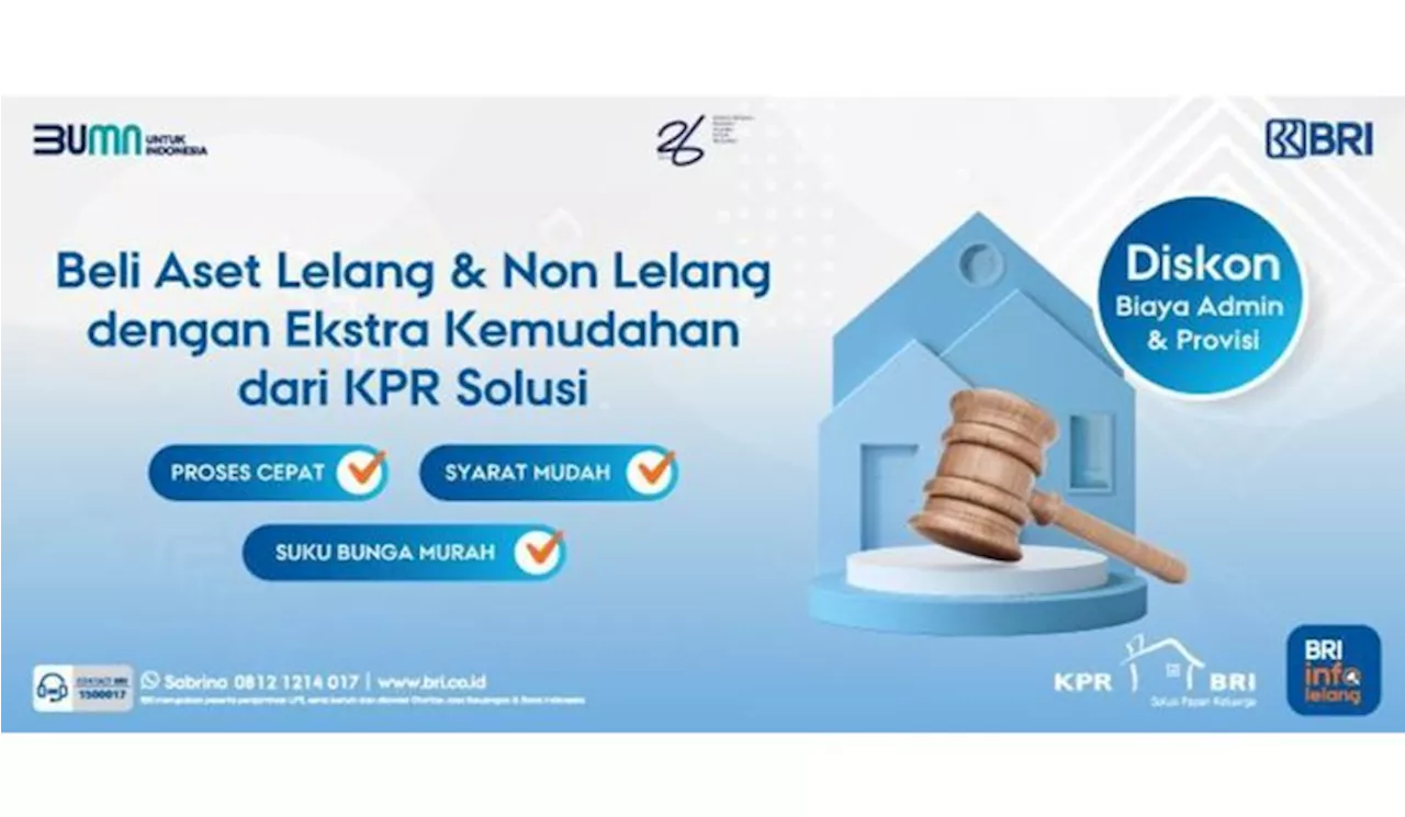 Tips Wujudkan Rumah Pertama buat Anak Muda, Manfaatkan KPR Solusi BRI