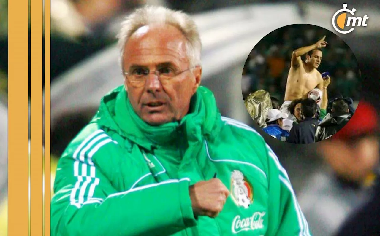 El día que Sven-Göran Eriksson corrió a Cuauhtémoc Blanco del Tri por indisciplinado