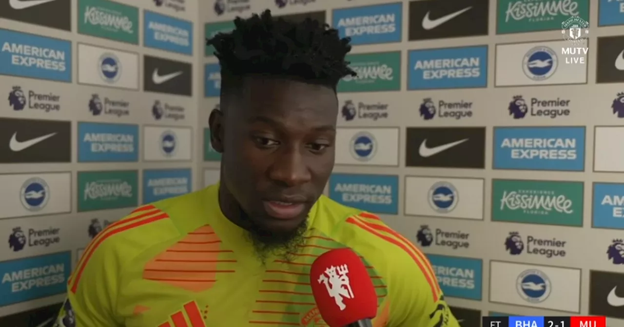 Onana opens up on how Man Utd will prepare for 'big club' Liverpool