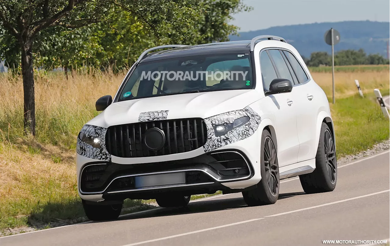 2027 Mercedes-AMG GLS 63 spied with second round of updates