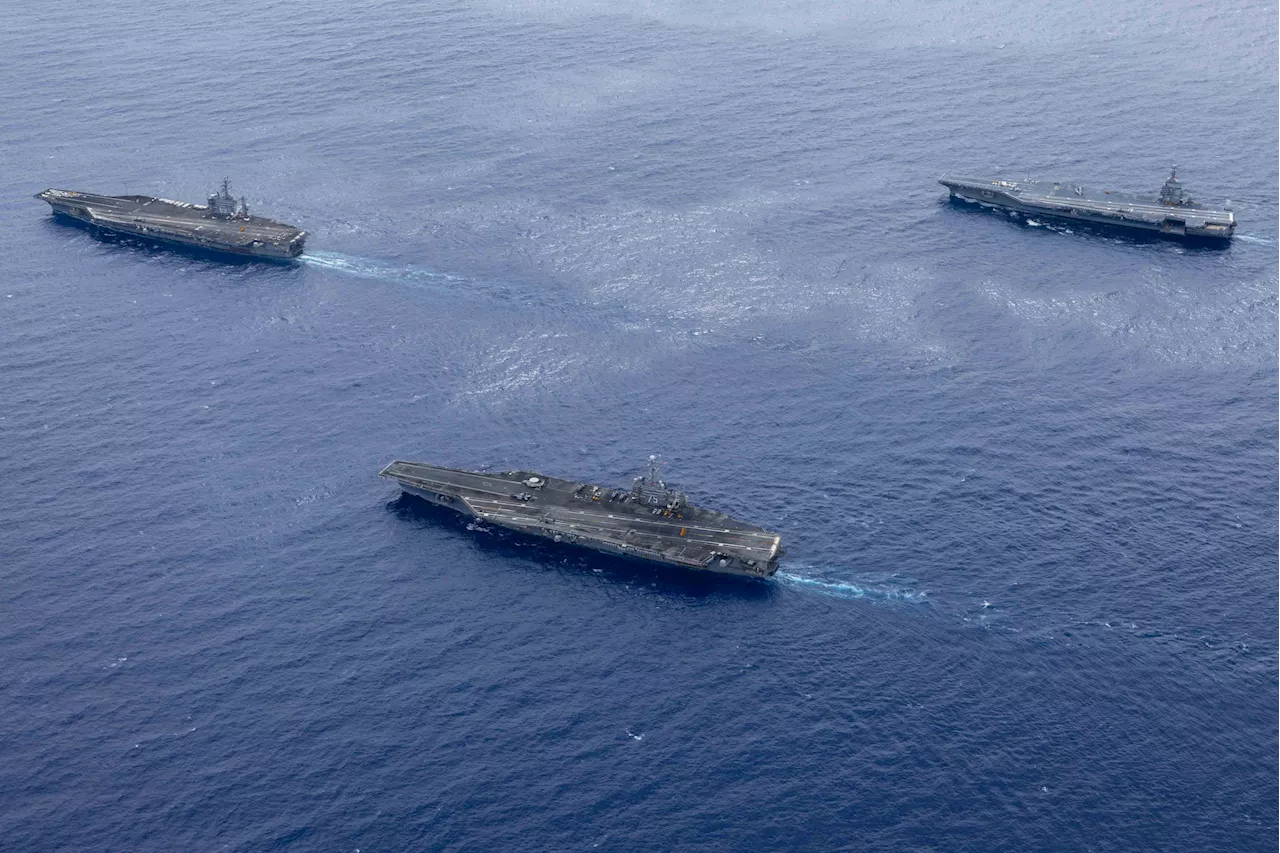 US Puts World's Largest Carrier Fleet To Work