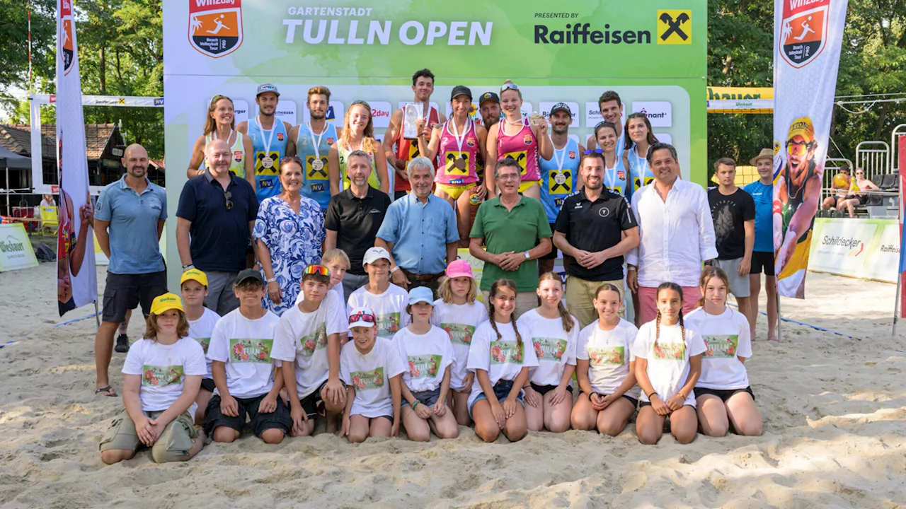 500 Zuseher bei Beach Open im Tullner Aubad