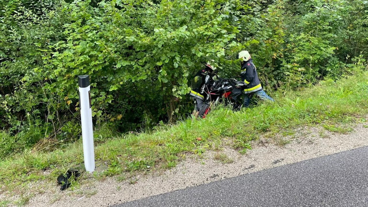 Bikerin stürzte auf der Großen Kripp und verletzte sich schwer