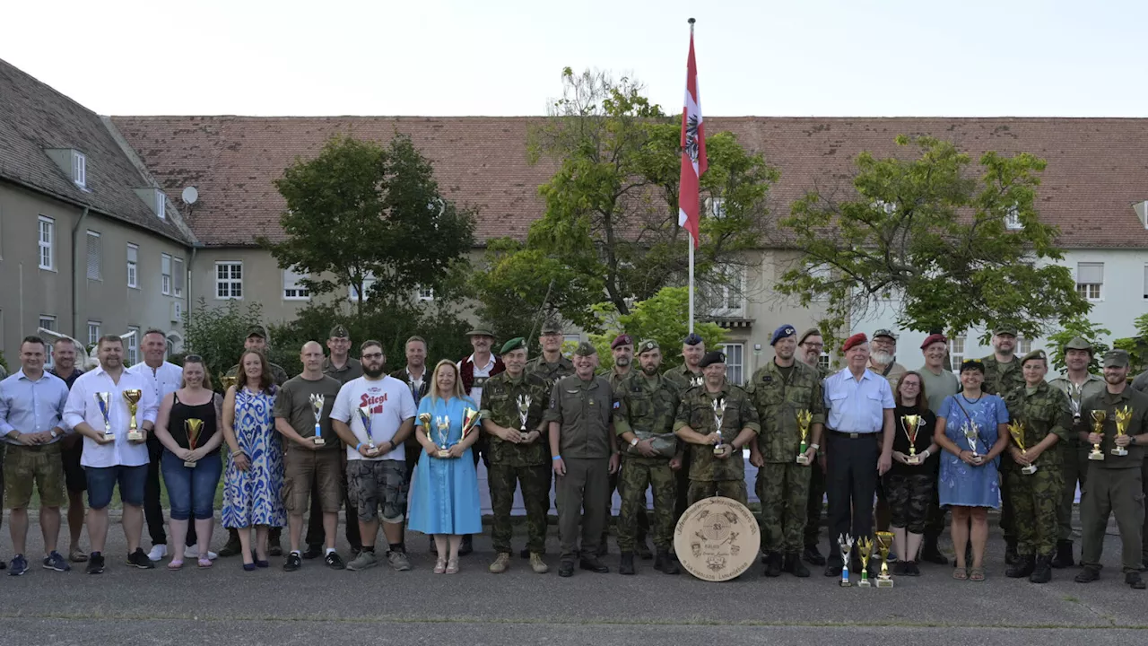 Mehr als 250 Soldaten schossen in Langenlebarn sportlich um die Wette