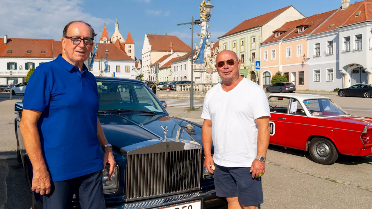 Oldtimer-Ausfahrt: „Zwutschkis“ zogen Aufmerksamkeit auf sich