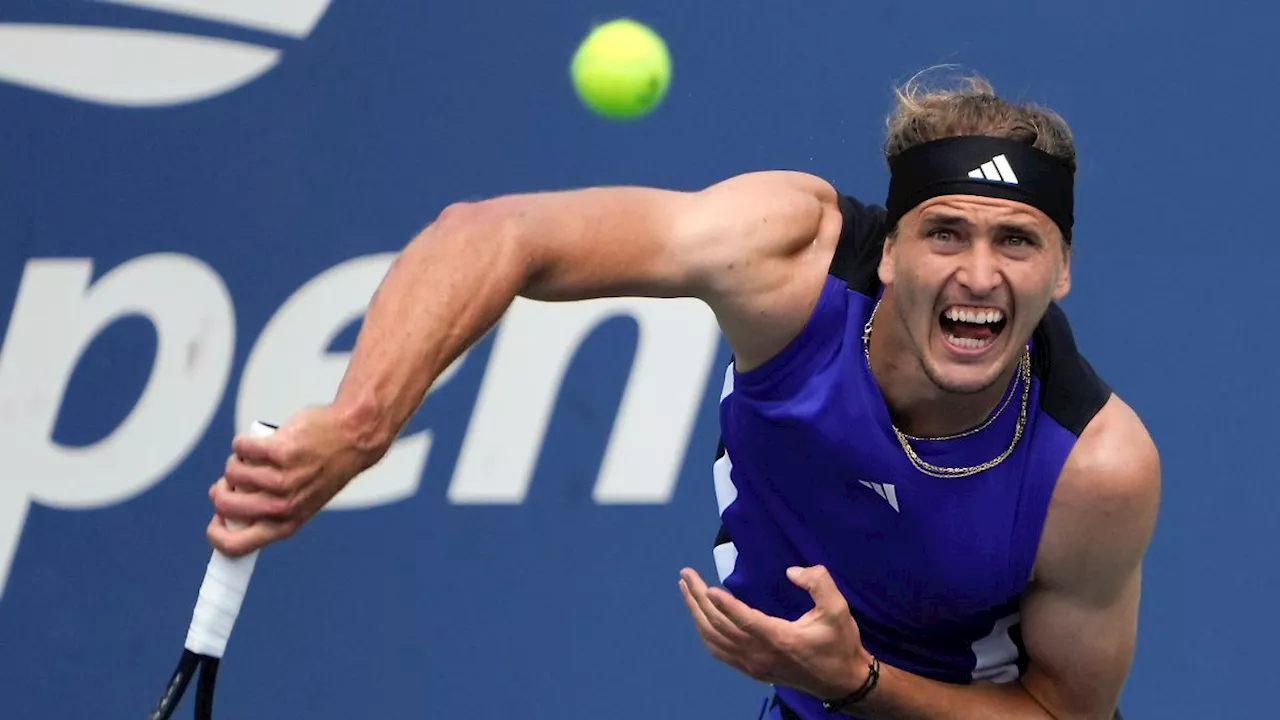 US Open: Alexander Zverev wurschtelt sich vor Sophia Thomallas Augen gegen WG-Kumpel in zweite Runde