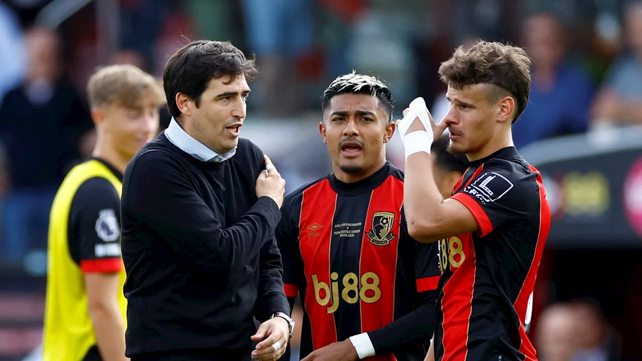 Bournemouth boss embarrassingly blames match official for failure to beat Newcastle United