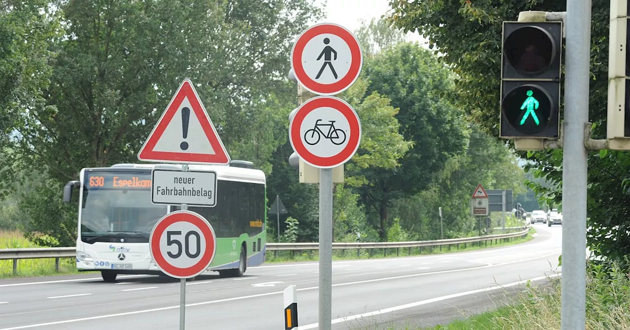 Bundesstraße 239 in Lübbecke und Espelkamp wird für Radfahrer zum Tabu