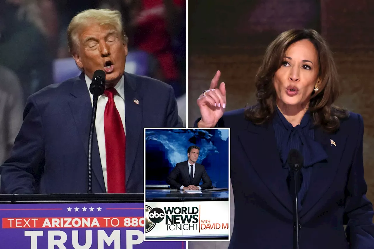 Harris campaign urges Trump to take ABC News debate without 'muted microphone'