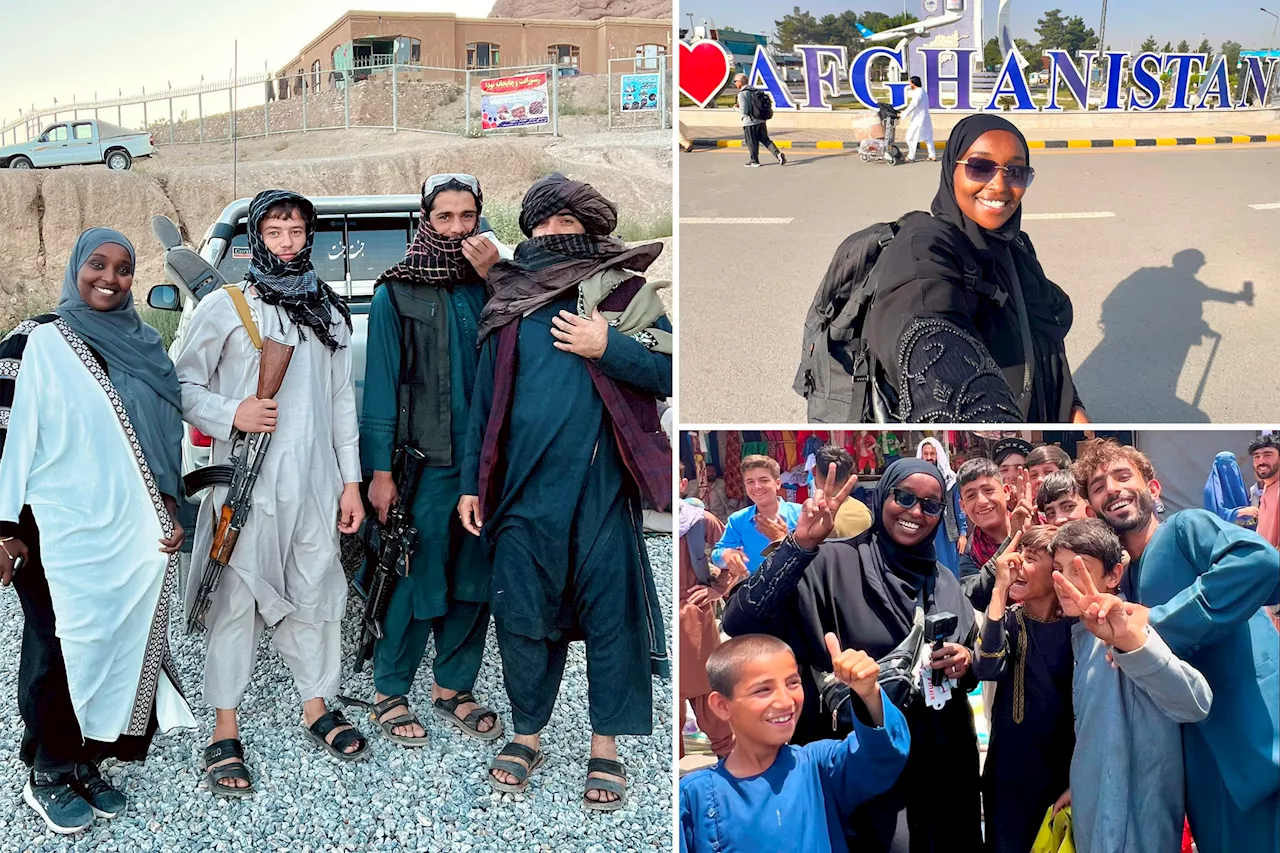 Influencer faces backlash for 'fangirling' over Taliban fighters in Afghanistan