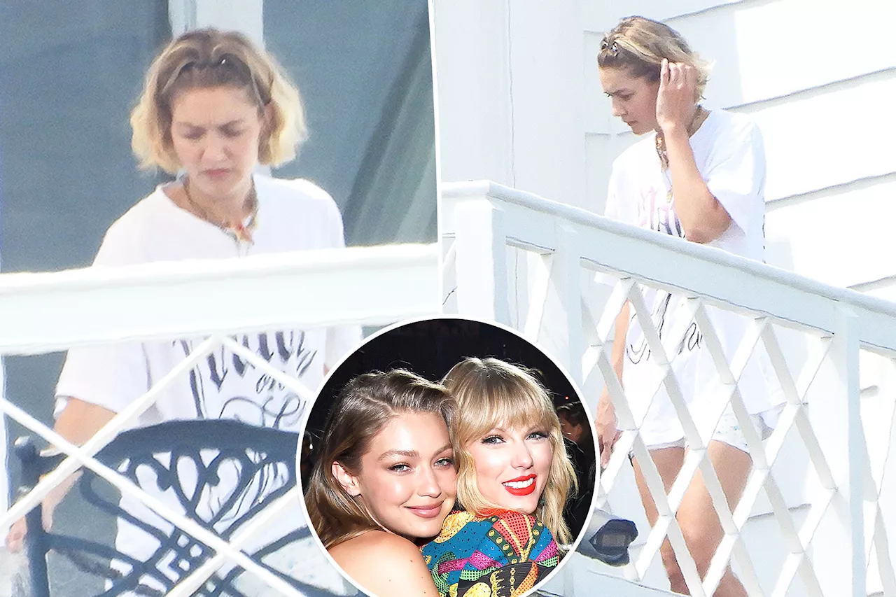 Gigi Hadid spotted at Taylor Swift's $17M Rhode Island mansion after star-studded pool party