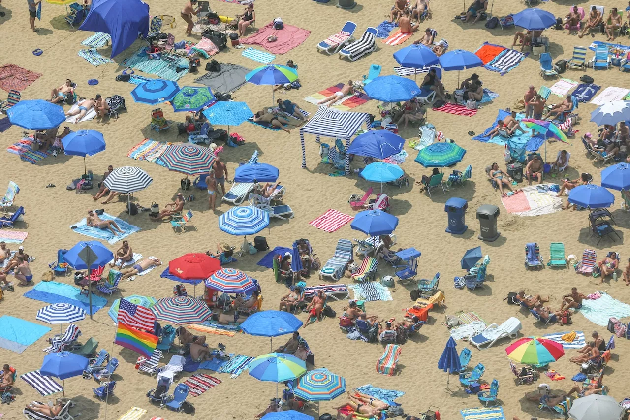 Some Jersey Shore-goers are paying others to schlep their stuff to the beach