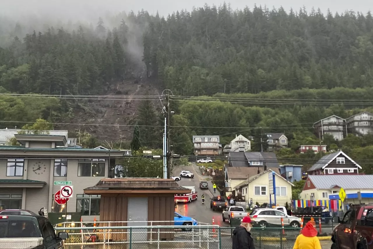 Alaska landslide kills 1 person and injures 3 in Ketchikan, authorities say