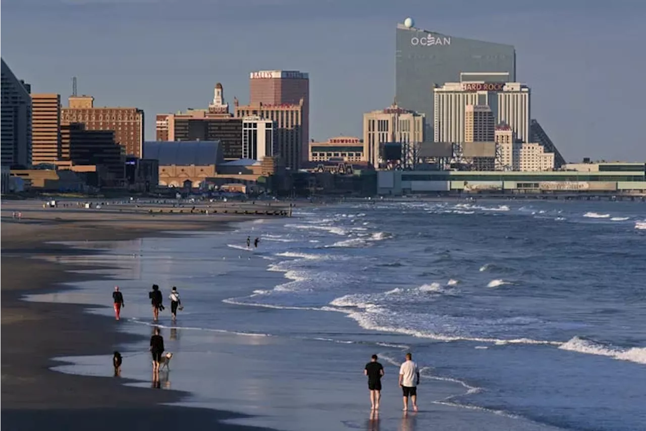 A man was injured at the Jersey Shore, but probably not by a shark