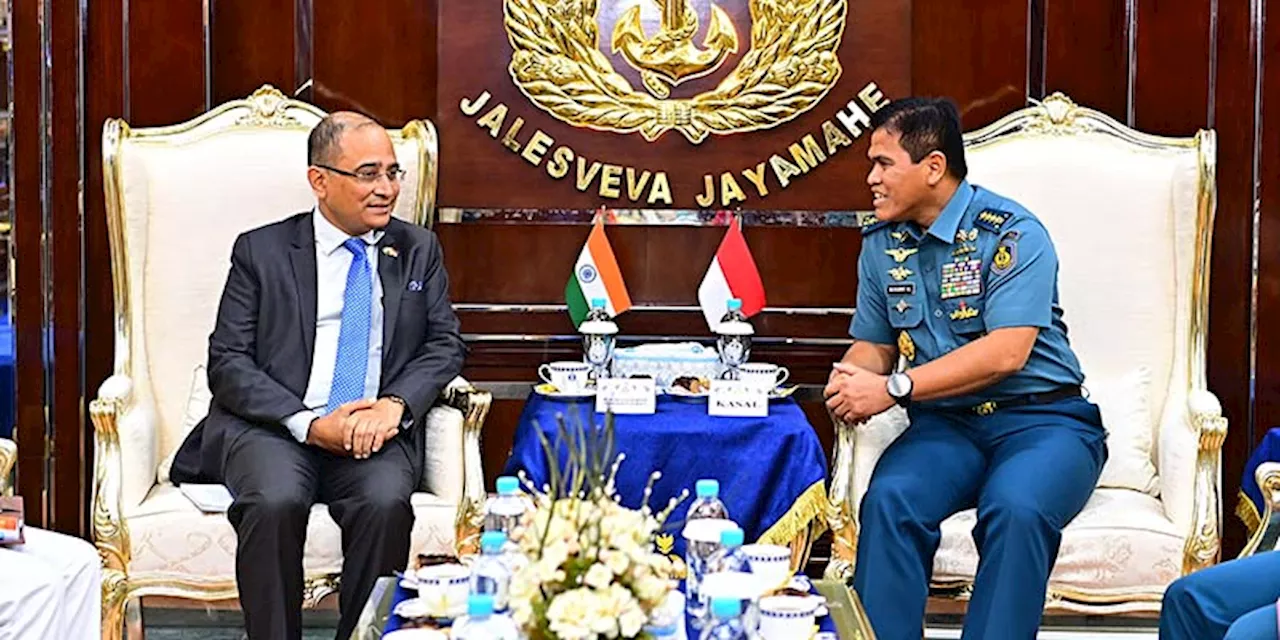 Sambangi Mabes AL, Dubes India Bahas Kerja Sama Pertahanan