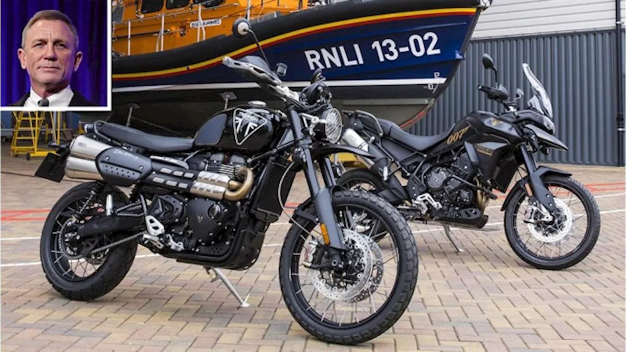 Daniel Craig’s James Bond-Inspired Triumph Motorcycles Are Heading to Auction