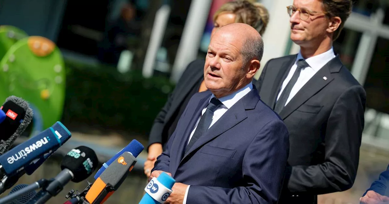 Solingen Anschlag: Scholz kündigt Verschärfung des Waffenrechts an