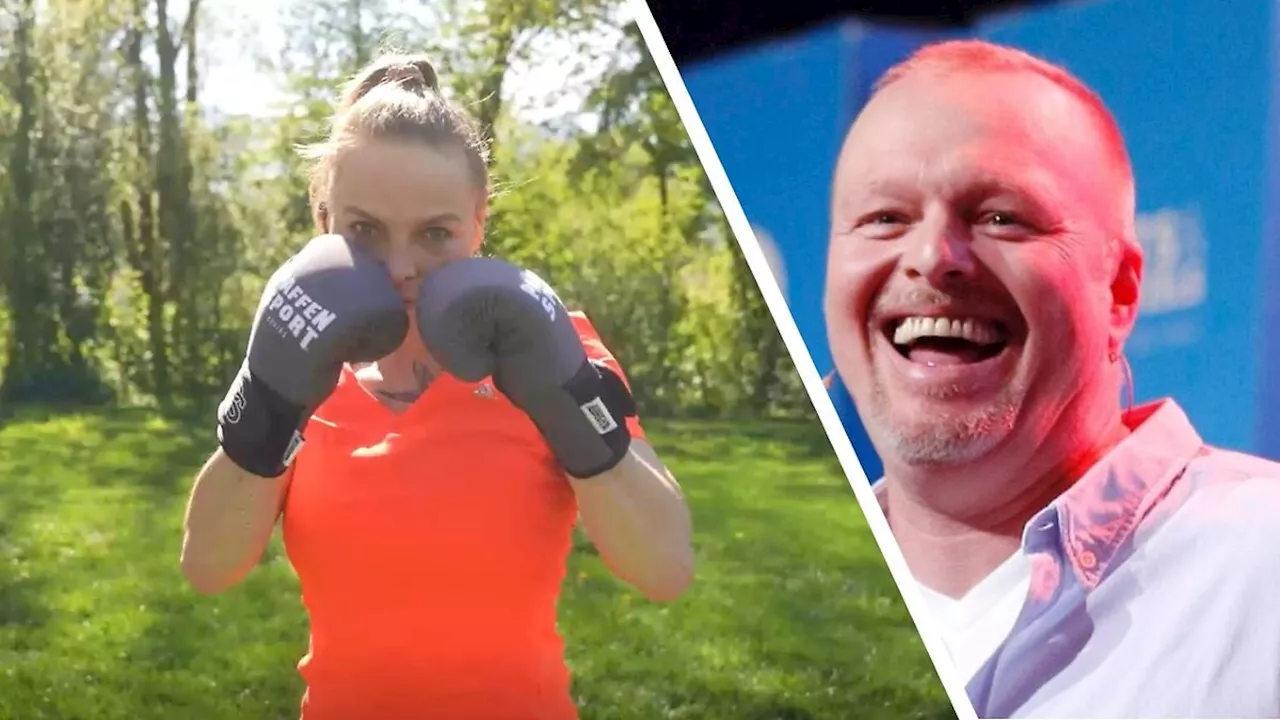 Stefan Raab gegen Regina Halmich: SIE wird am Boxring berichten!