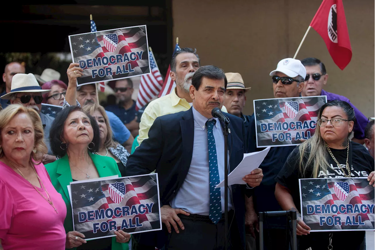 Latino rights group enlists Justice Department to fight Paxton’s voter fraud probe