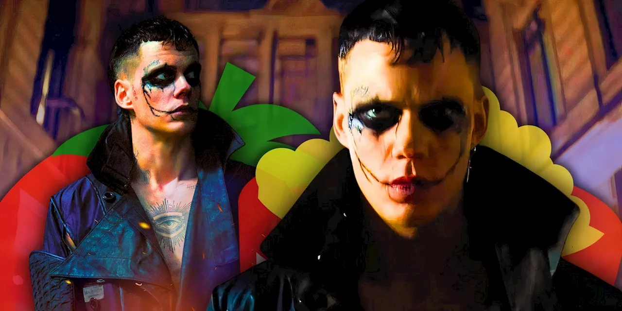 Why The Crow's Rotten Tomatoes Audience Score Is So Much Higher Than The Critics Rating