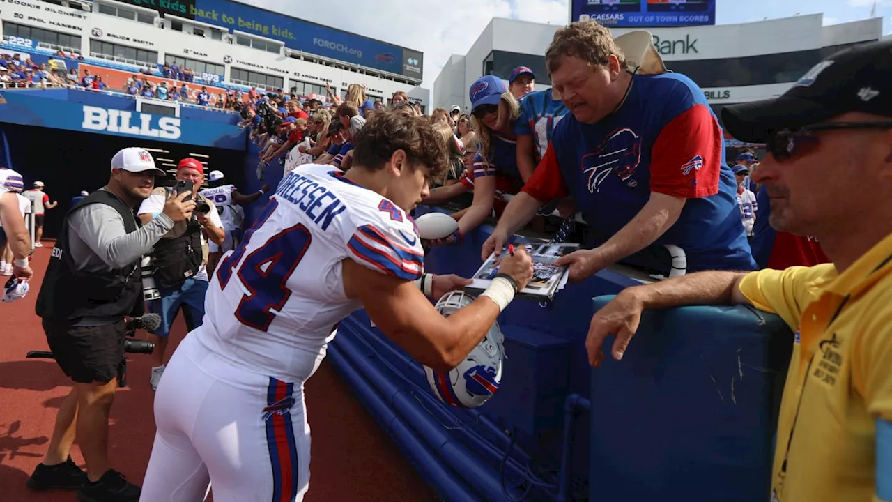 Bills UDFA LB Joe Andreessen earns spot on NFL 'All-Preseason' team