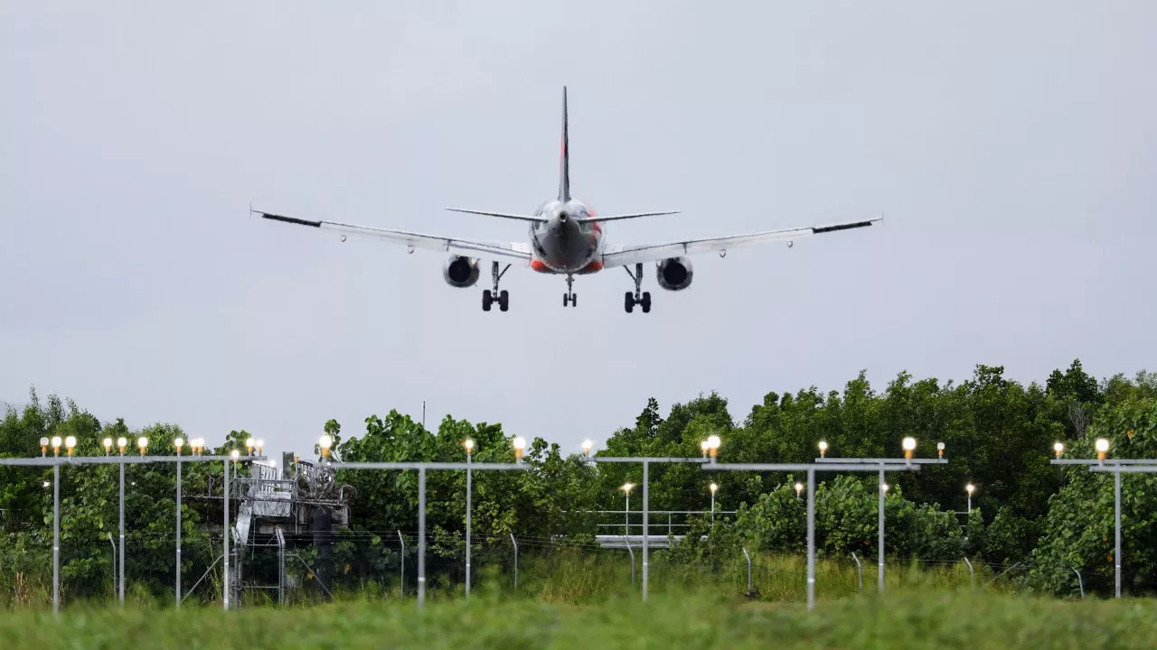 Busy airport thrown into chaos after security breach detected