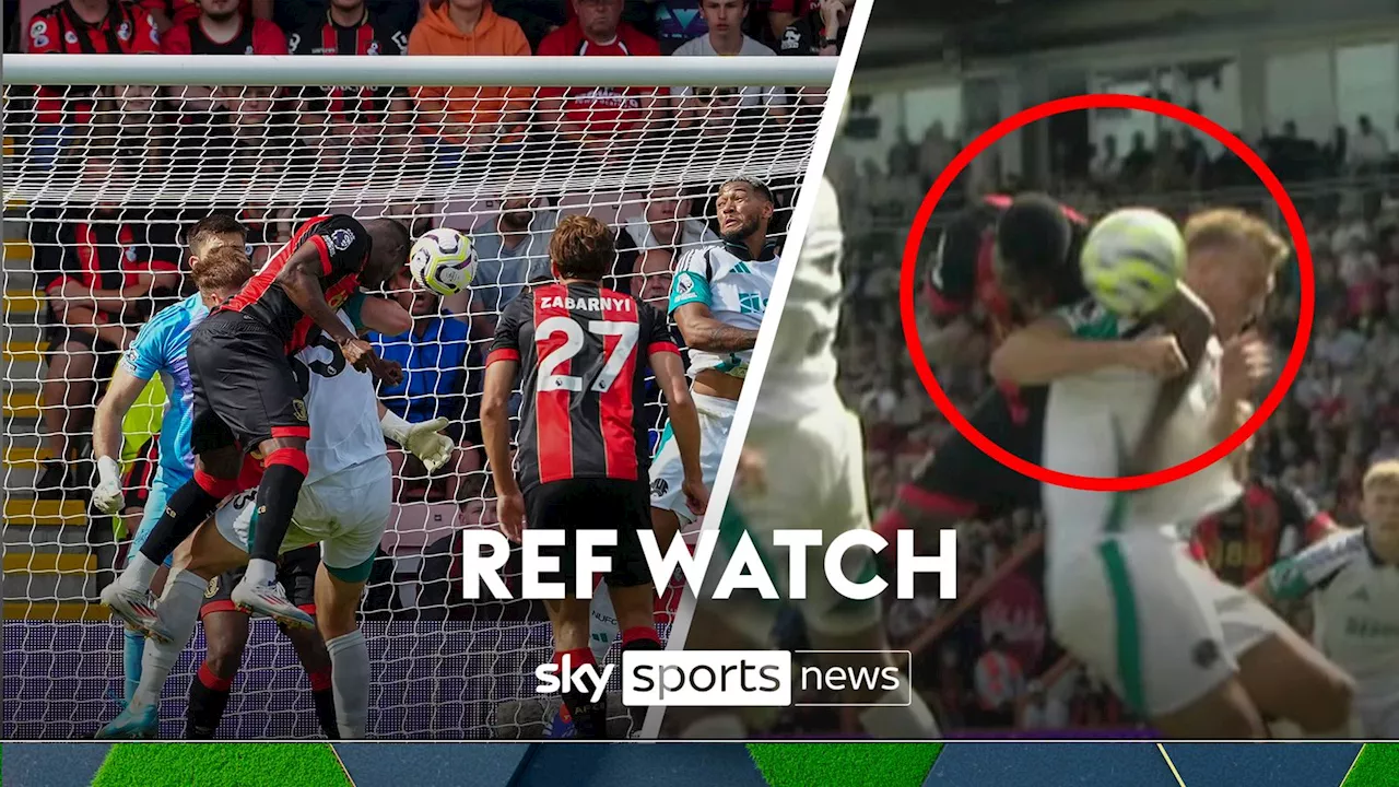 Ref Watch: Dermot Gallagher assesses Premier League incidents at Bournemouth, Liverpool, Manchester United and more