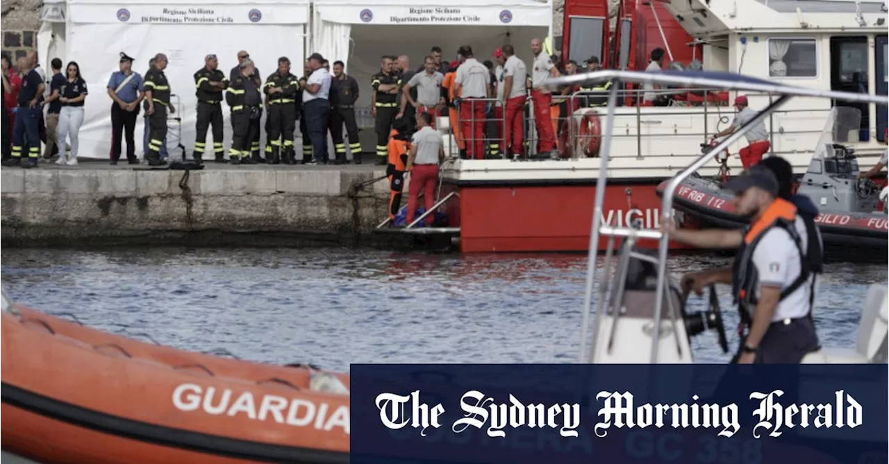 New Zealand skipper under investigation over fatal sinking of super yacht off Sicily