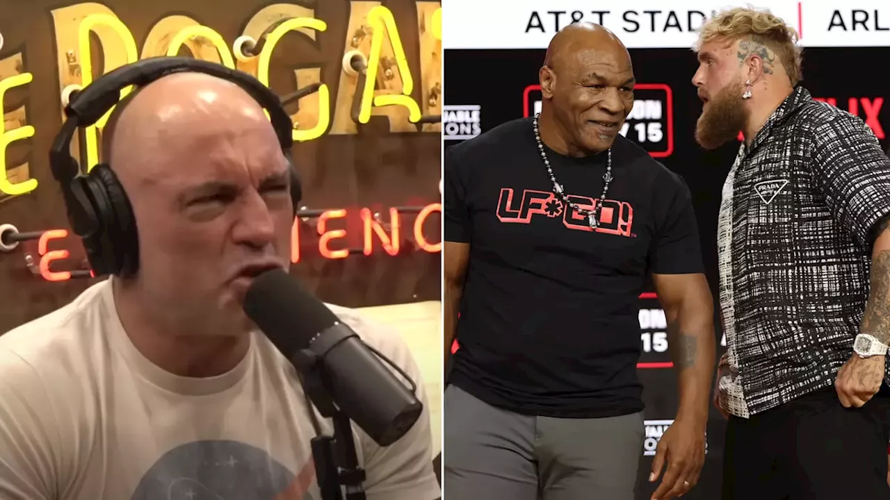 Joe Rogan shares new take on Mike Tyson fighting Jake Paul and it's got fans talking