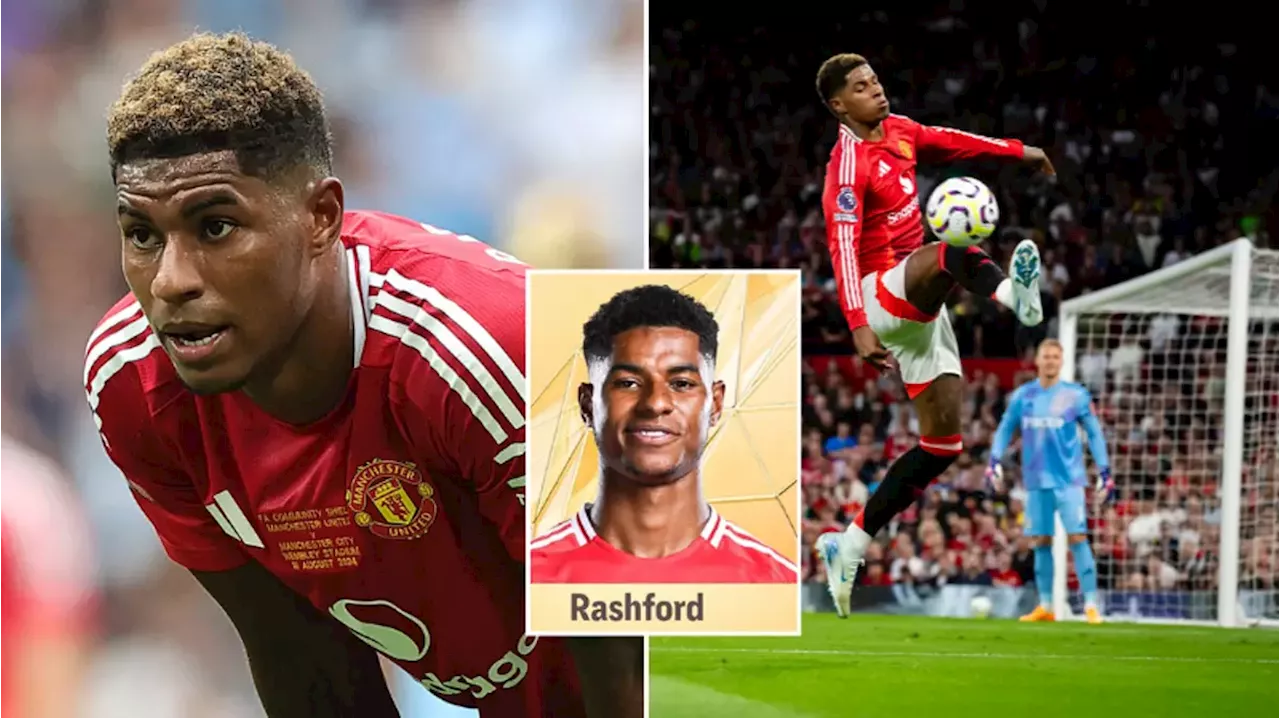 Marcus Rashford receives huge downgrade in EA FC 25 as Man Utd squad leaked including Antony and Garnacho