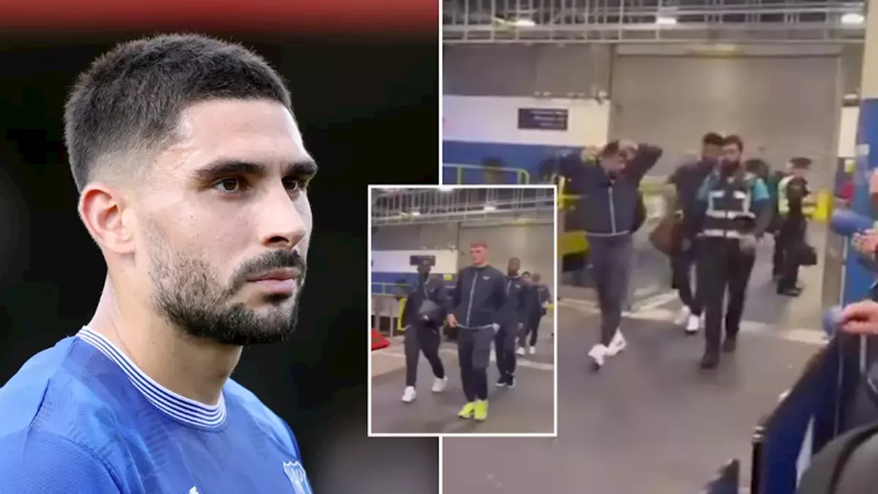 Neal Maupay hits back at ‘disgusting abuse’ from Everton fans at train station as footage emerges