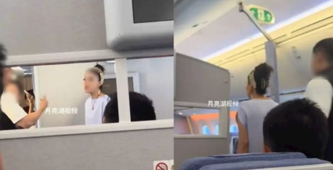 ‘Cramped’ China mother and child demand free upgrade to first class, disrupt flight