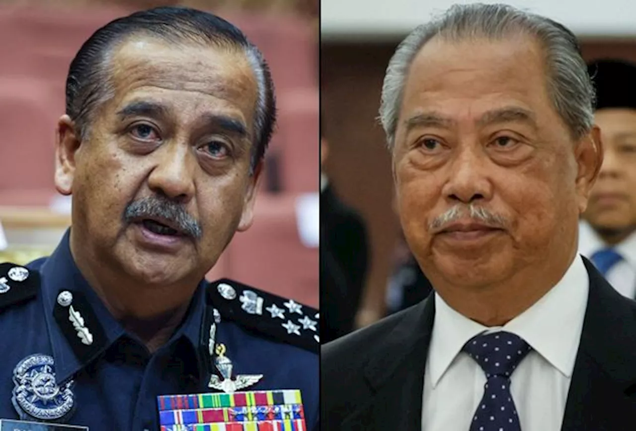 IGP confirms Muhyiddin to be charged under Sedition Act tomorrow