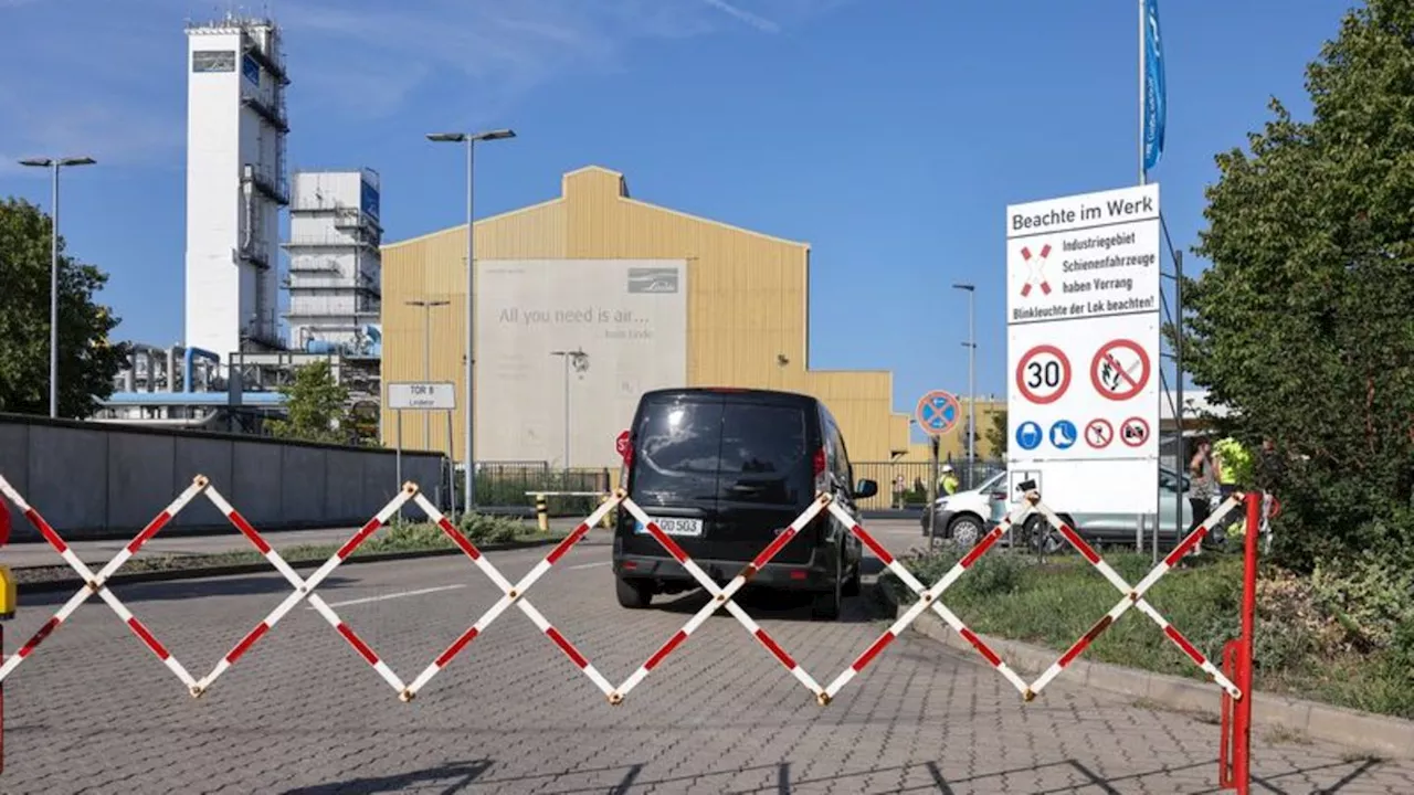 Feuerwehreinsatz: Feuer in Chemiepark Leuna gelöscht