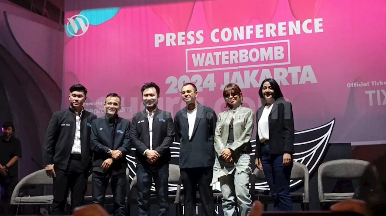 Raffi Ahmad Bareng Rudy Salim Gelar Festival Waterbomb Jakarta, Undang Bintang K-Pop hingga BCL