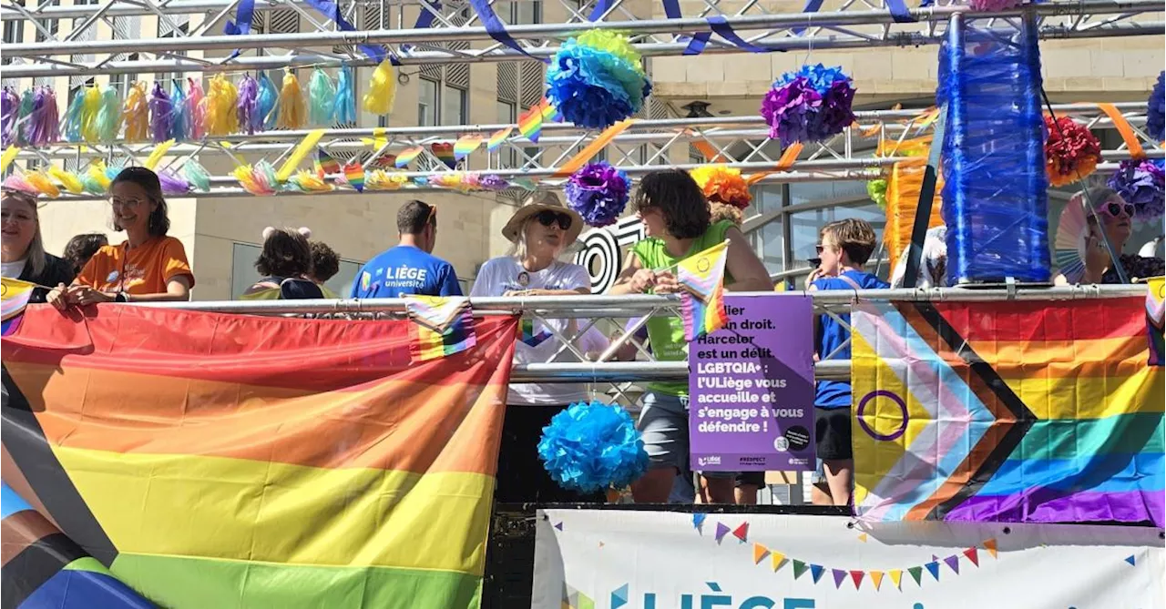 Succès, slogans et bonne humeur : près de 4.000 personnes dans le cortège de la première Liège Pride ! (photos
