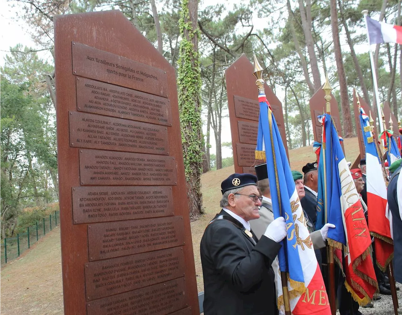 Gironde : une cérémonie émouvante en mémoire des tirailleurs s’est déroulée à La Teste-de-Buch