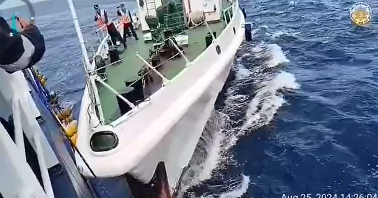 Chinese vessels ram BFAR ship