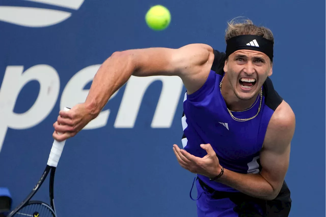 US Open: Alexander Zverev gewinnt mit Mühe gegen Maximilian Marterer