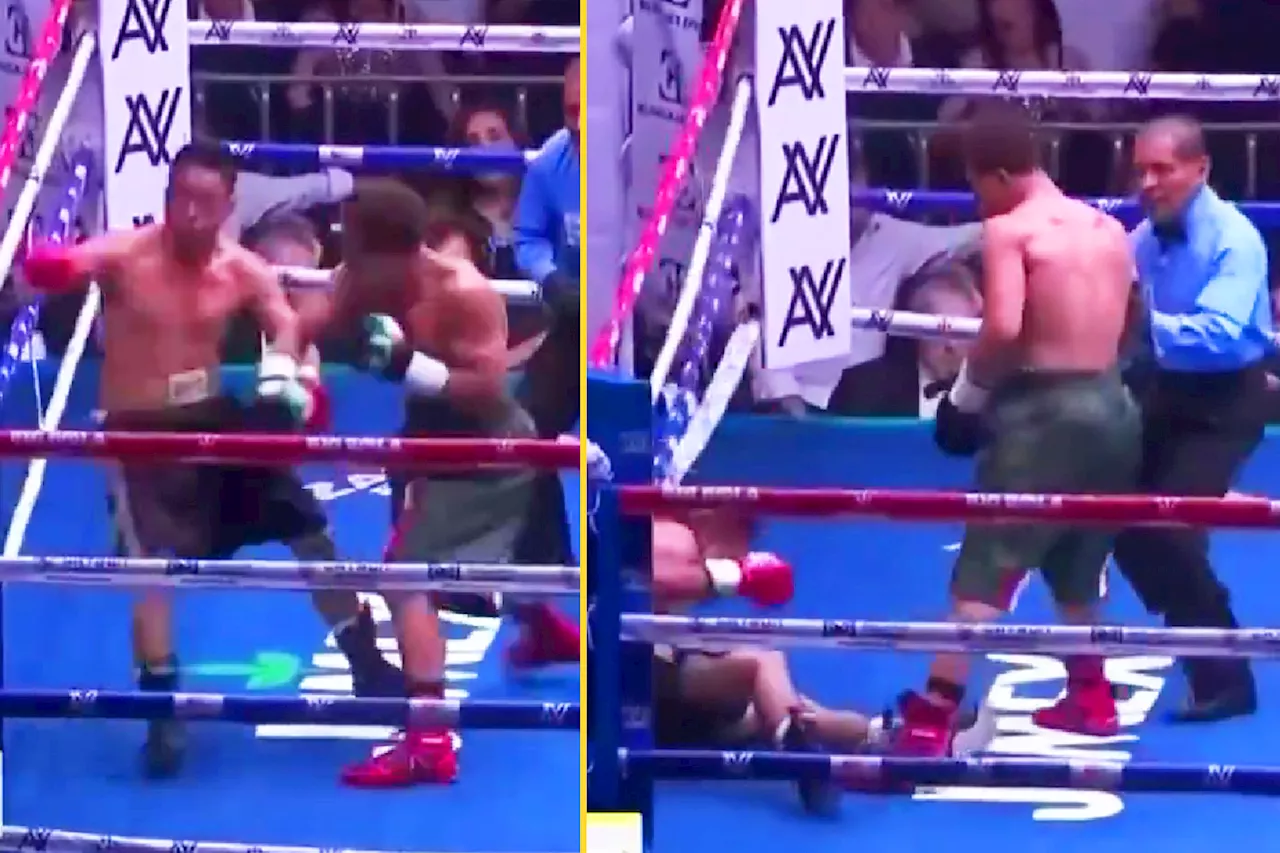 – Floyd Mayweather’s teenage protégé Curmel Moton scores destructive 55-second KO o...