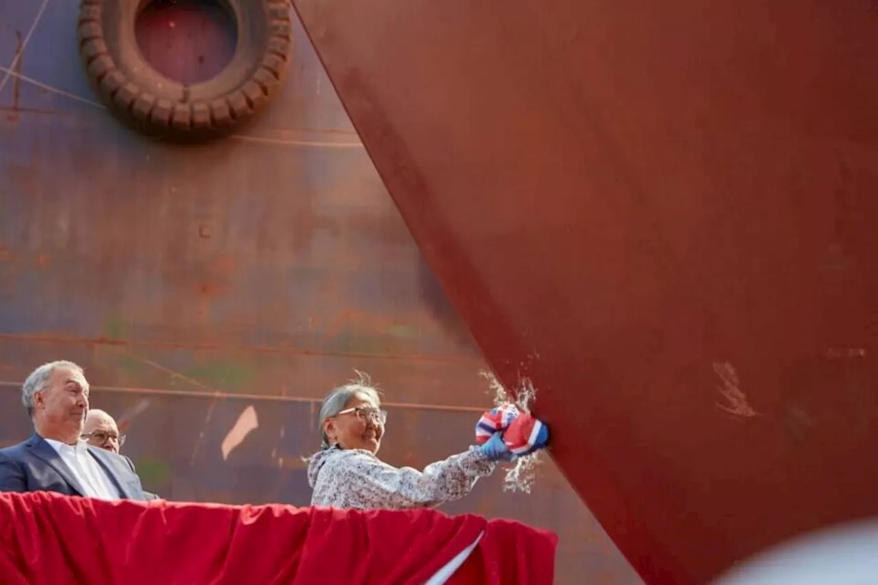 Canadian Coast Guard’s new flagship ‘floating laboratory launched in B.C.