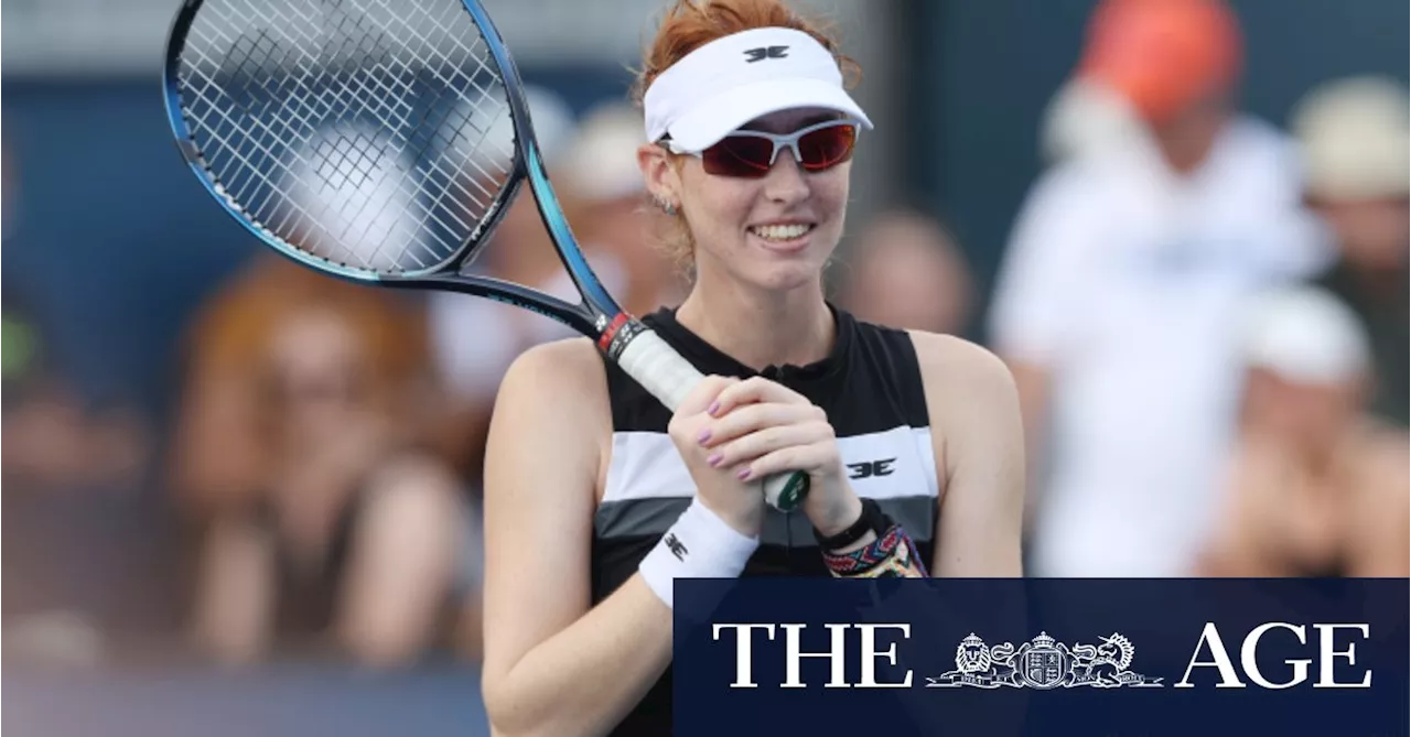 A new Australian tennis star has emerged at the US Open