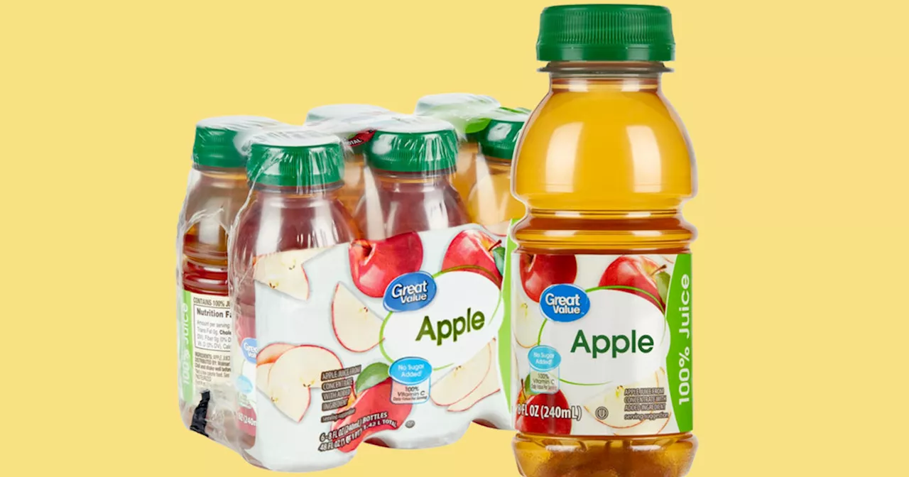 Walmart Recalls Apple Juice Great Value Brand Over Arsenic