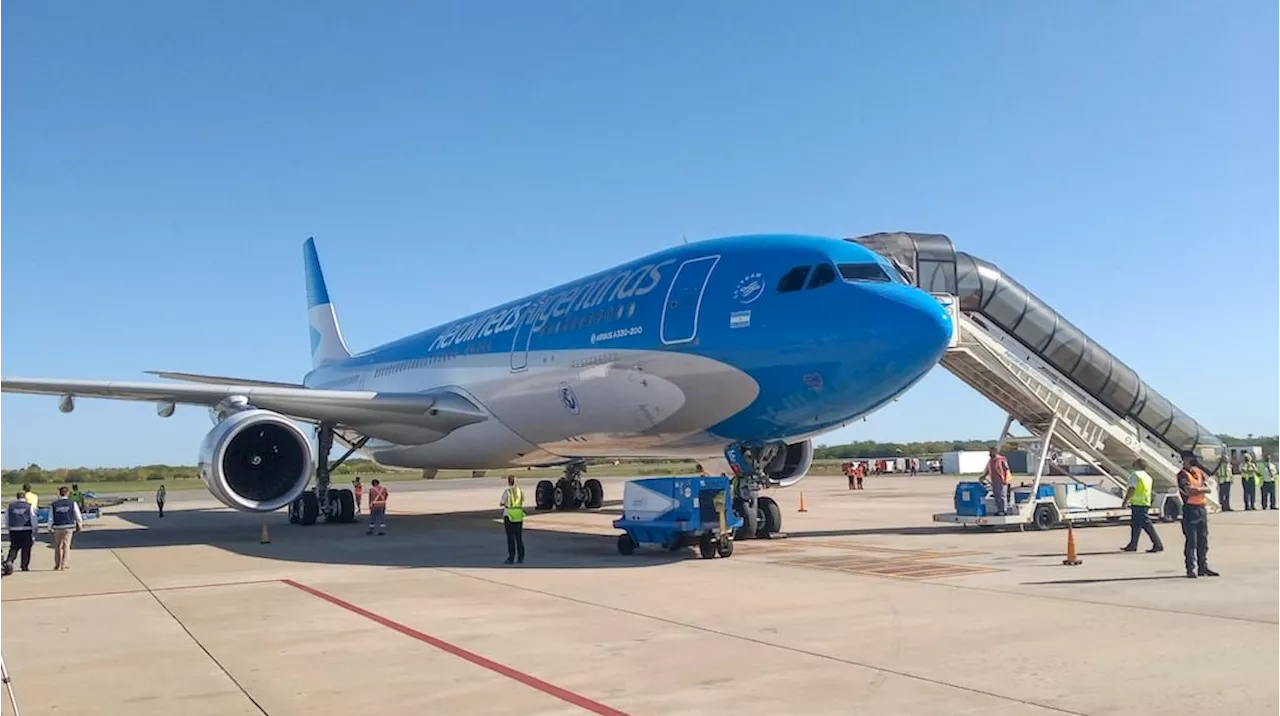 Por una medida de fuerza gremial, Aerolíneas Argentinas reprogramará vuelos esta semana