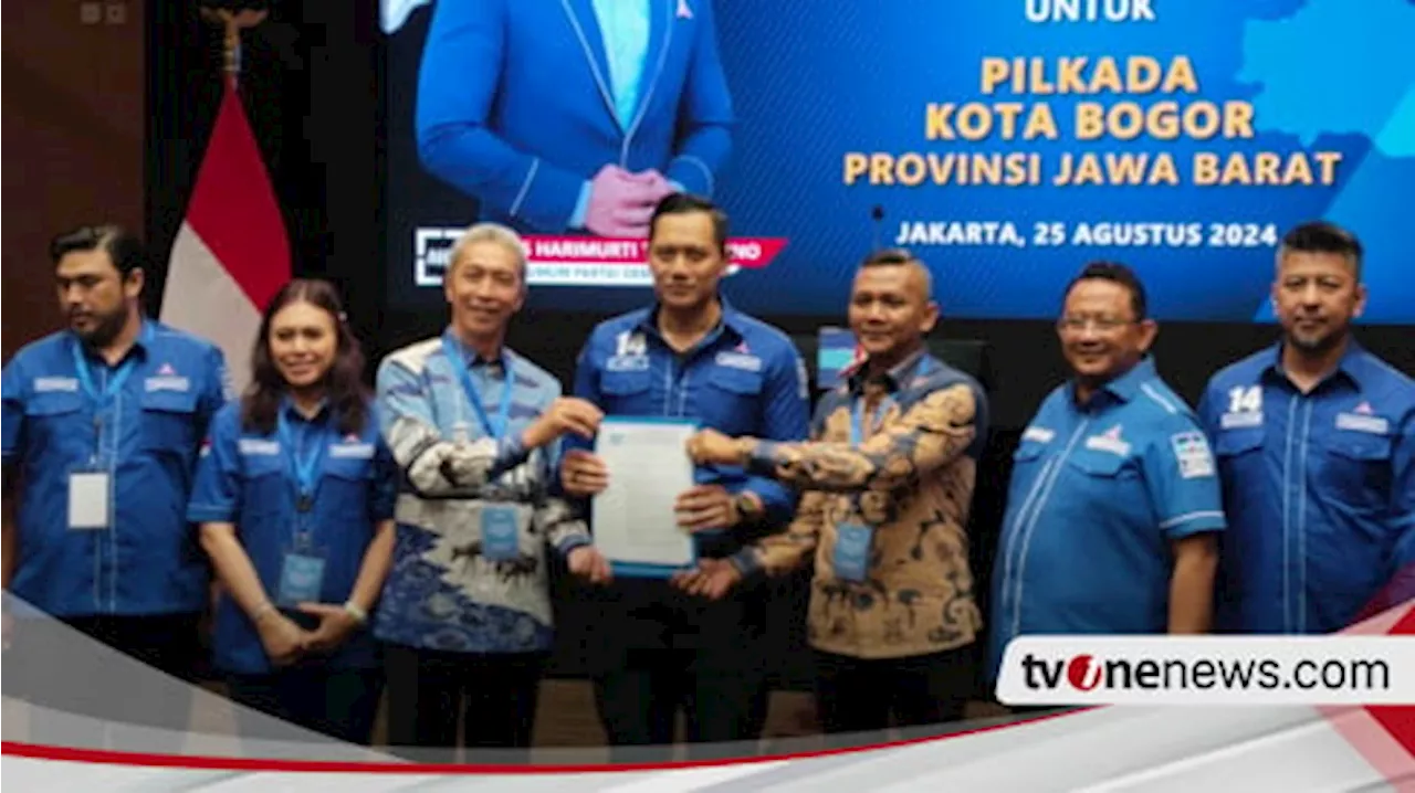 Didukung Demokrat, Pasangan Ini Siap Bertarung di Pilwakot Bogor, Termasuk Lawan Sespri Iriana Jokowi