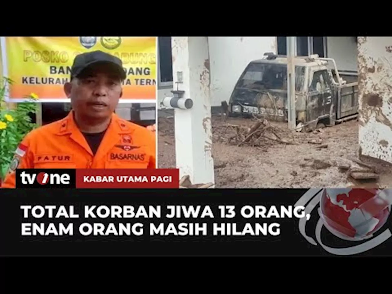 Update Tragedi Banjir Bandang di Ternate Maluku Utara: 13 Orang Meninggal, 6 Hilang